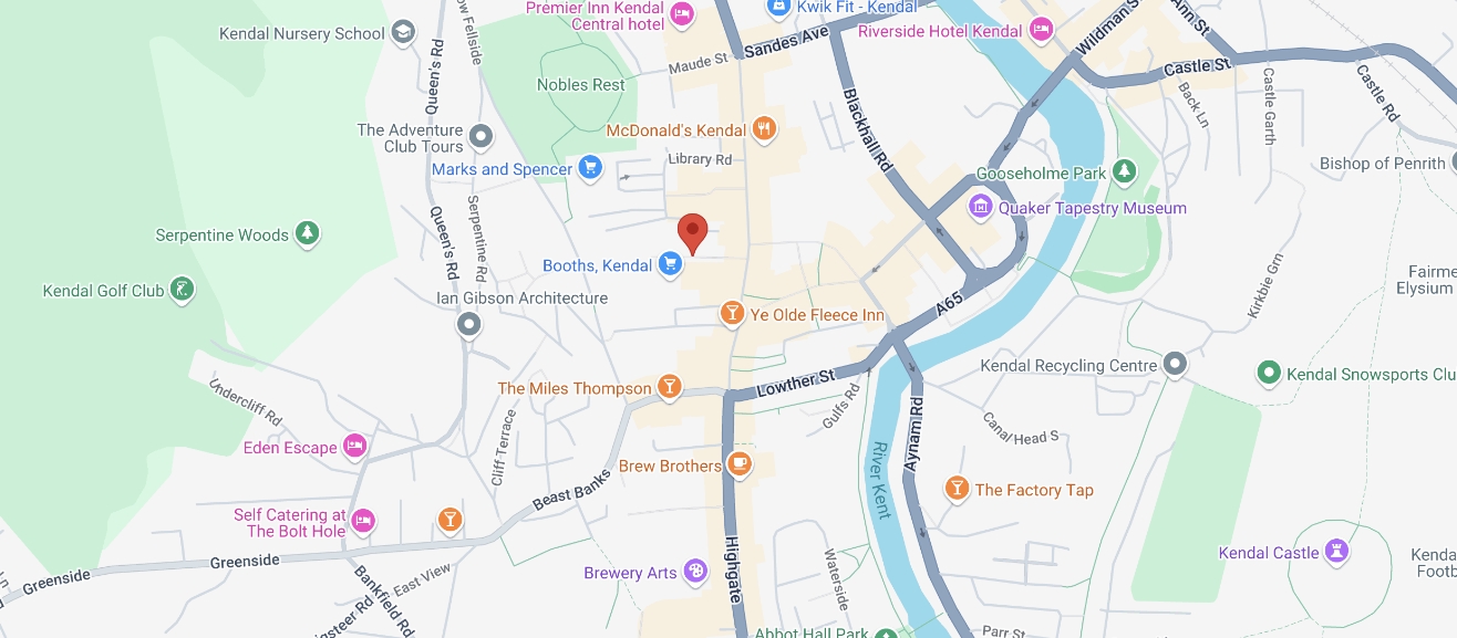 Wainwrights Yard Google Map